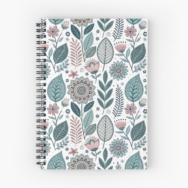 Item preview, Floral Folk Symbols | Cozy Nordic Folk Art designed and sold by Shuga-Design.