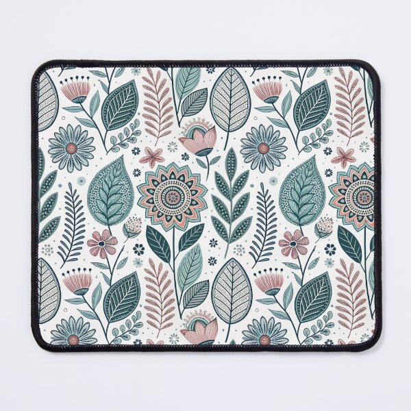 Item preview, Floral Folk Symbols | Cozy Nordic Folk Art designed and sold by Shuga-Design.