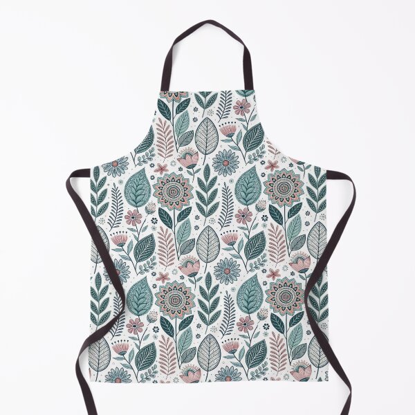 Item preview, Floral Folk Symbols | Cozy Nordic Folk Art designed and sold by Shuga-Design.