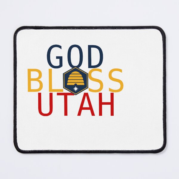 Item preview, God Bless Utah Sheild designed and sold by TR4V15.