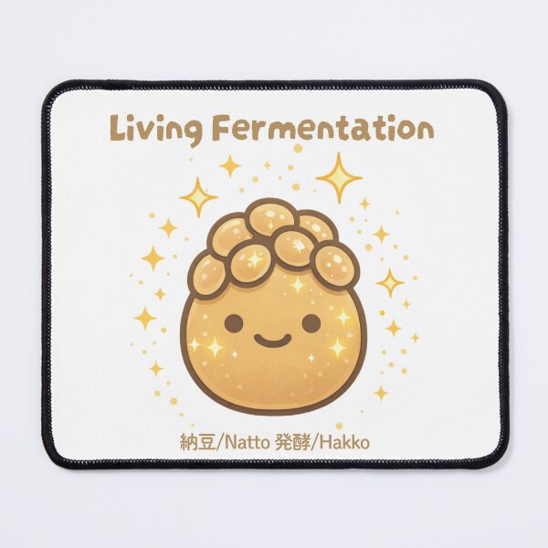 Item preview, Living Fermentation – Cute Natto Character designed and sold by Yohei-Studio.