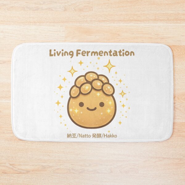 Item preview, Living Fermentation – Cute Natto Character designed and sold by Yohei-Studio.