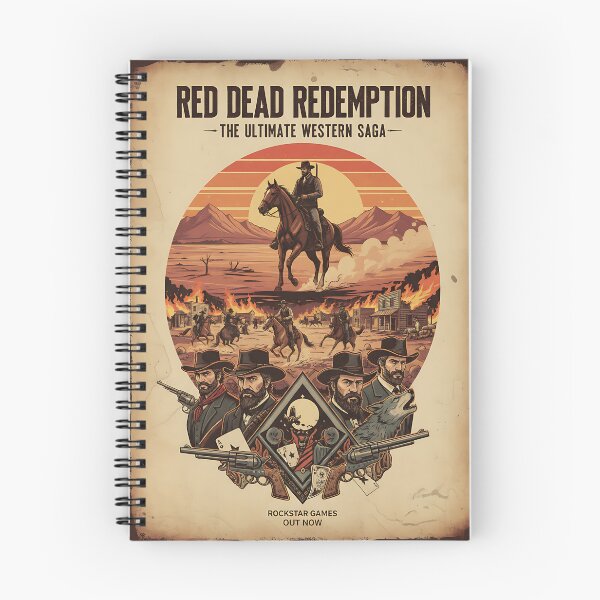 Item preview, Epic Wild West Outlaw Saga – Vintage Cowboy Western Art designed and sold by iwzzuel.