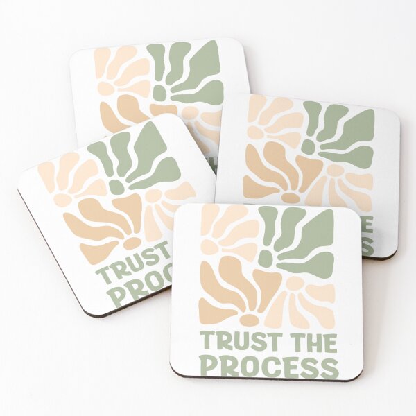 Item preview, Trust The Process Motivational Quote Design designed and sold by PRAVEEFASHION.