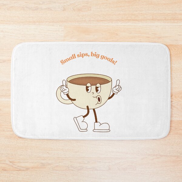 Item preview, Small sips, big goals! designed and sold by MagicTeeVibeArt.