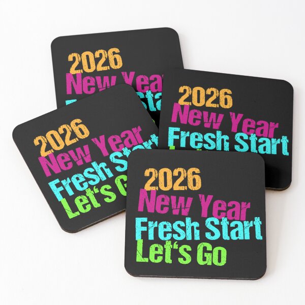 Item preview, 2026 New Year Fresh Start Let's Go designed and sold by Lichtisign.