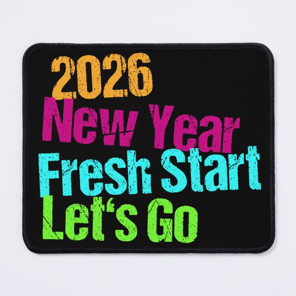 Item preview, 2026 New Year Fresh Start Let's Go designed and sold by Lichtisign.