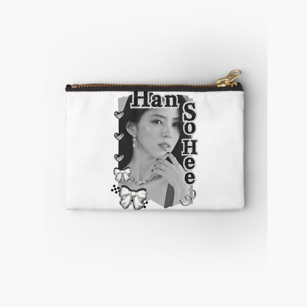 Item preview, Han So-hee (한소희) Korean actress South Korean celebrity K-drama star Korean film n Black and White Collage Digital Art Portrait designed and sold by AJUNICE STUDIO.