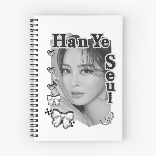 Item preview, Han Ye-seul (한예슬) Korean actress South Korean celebrity K-drama star Korean film n Black and White Collage Digital Art Portrait designed and sold by AJUNICE STUDIO.