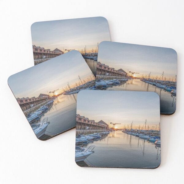 Item preview, Sunset at James Watt Marina designed and sold by RJW Images.
