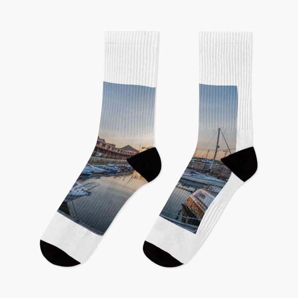 Item preview, Sunset at James Watt Marina designed and sold by RJW Images.