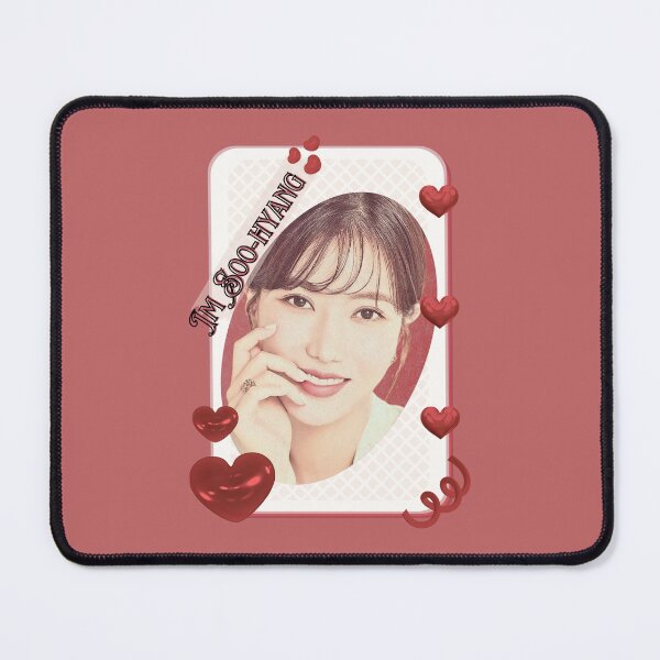 Item preview, Im Soo-hyang (임수향) Korean actress South Korean celebrity K-drama star Korean film  illustration Red Aesthetic Collage Design designed and sold by AJUNICE STUDIO.