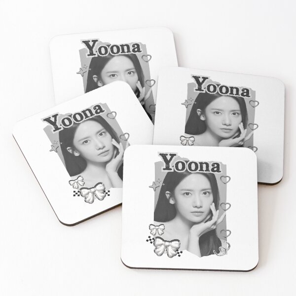 Item preview, Im Yoon-ah (임윤아)Korean actress South Korean celebrity K-drama star Korean film n Black and White Collage Digital Art Portrait designed and sold by AJUNICE STUDIO.