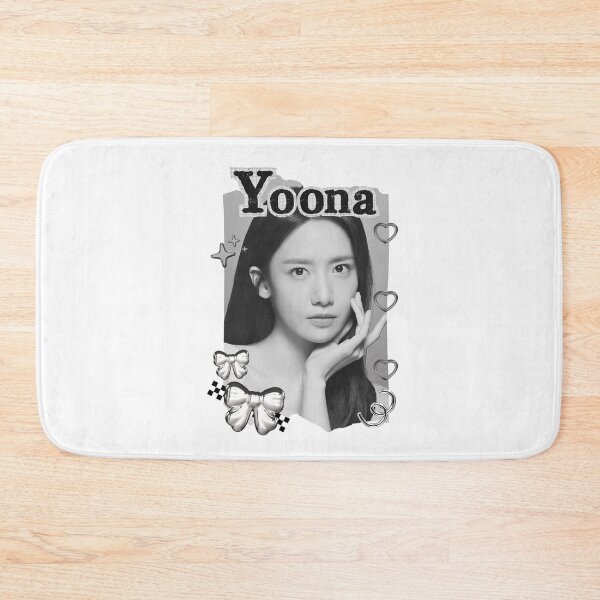 Item preview, Im Yoon-ah (임윤아)Korean actress South Korean celebrity K-drama star Korean film n Black and White Collage Digital Art Portrait designed and sold by AJUNICE STUDIO.