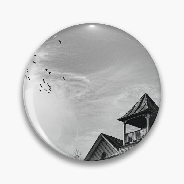 Item preview, Birds over an abandoned church designed and sold by carawalton.