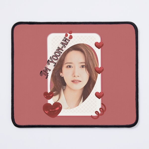 Item preview, Im Yoon-ah (임윤아) Korean actress South Korean celebrity K-drama star Korean film illustration Red Aesthetic Collage Design designed and sold by AJUNICE STUDIO.