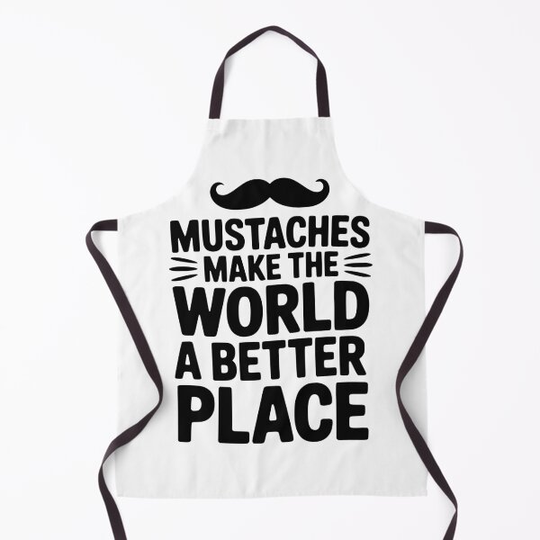 Item preview, Mustaches Make the World a Better Place designed and sold by Frank Ring.