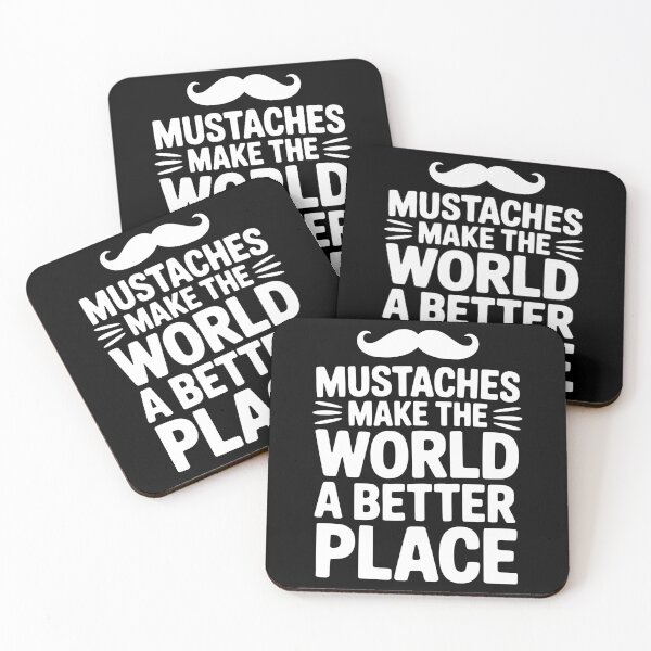 Item preview, Mustaches Make the World a Better Place designed and sold by Frank Ring.