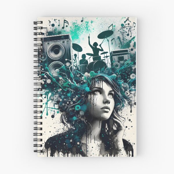 Item preview, Song Stuck in Head, Ai Generated Art designed and sold by ACC .