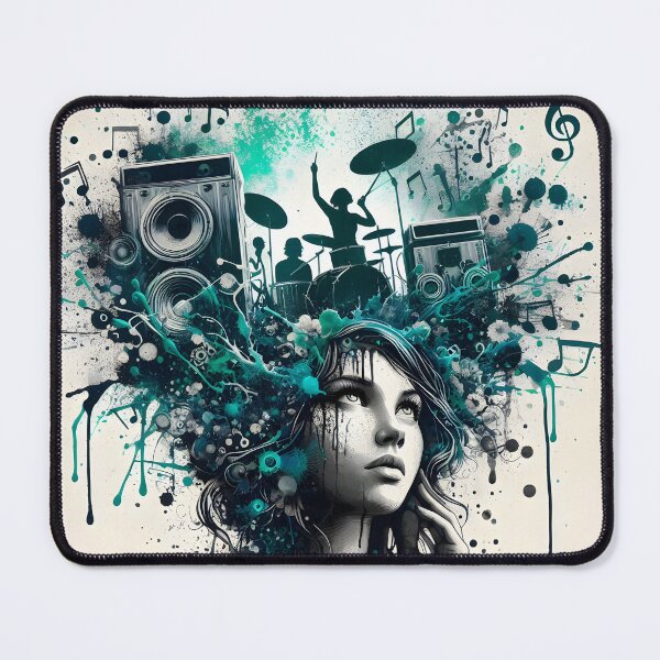 Item preview, Song Stuck in Head, Ai Generated Art  designed and sold by ACC .