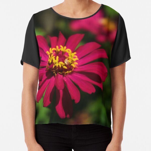 Zinnia Elegance Chiffon Top