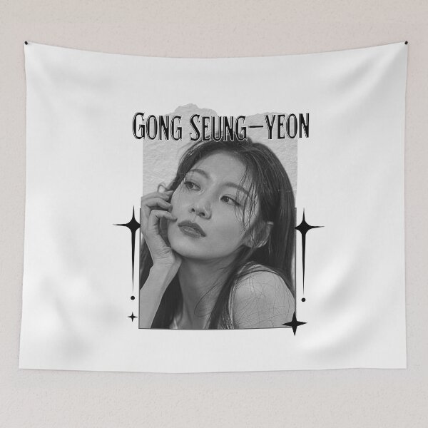 Item preview, Gong Seung-yeon (공승연) Korean actress South Korean celebrity K-drama star Korean film Scrapbook Collage Cozy Y2K Vintage Design designed and sold by HELL0WBELLO.