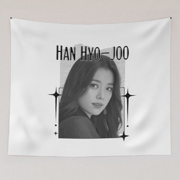 Item preview, Han Hyo-joo (한효주) Korean actress South Korean celebrity K-drama star Korean film Scrapbook Collage Cozy Y2K Vintage Design designed and sold by HELL0WBELLO.