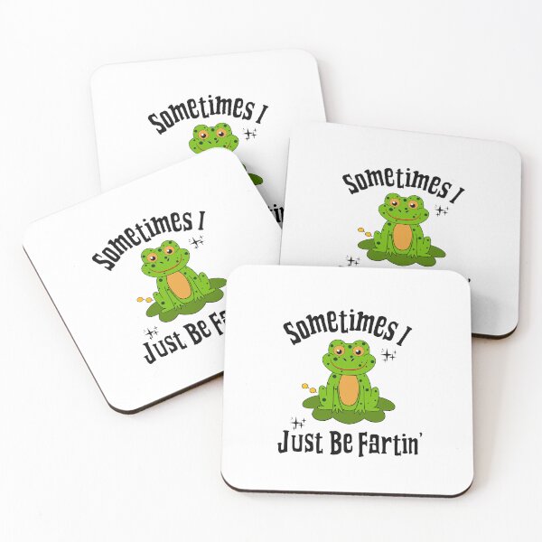 Item preview, Sometimes I Just Be Fartin Funny Frog designed and sold by Sartoris Art.