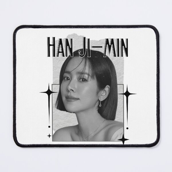Item preview, Han Ji-min (한지민) Korean actress South Korean celebrity K-drama star Korean film Scrapbook Collage Cozy Y2K Vintage Design designed and sold by HELL0WBELLO.