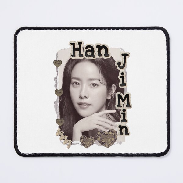 Item preview, Han Ji-min (한지민) Korean actress South Korean celebrity K-drama star Korean film Scrapbook Collage Cozy Y2K Vintage Design designed and sold by HELL0WBELLO.
