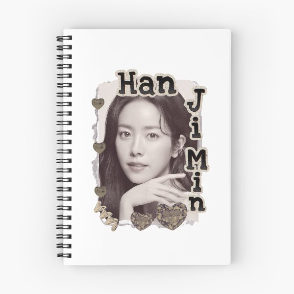 Item preview, Han Ji-min (한지민) Korean actress South Korean celebrity K-drama star Korean film Scrapbook Collage Cozy Y2K Vintage Design designed and sold by HELL0WBELLO.