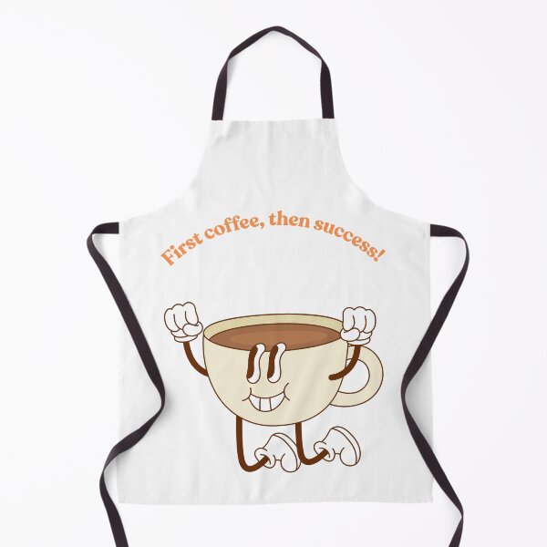 Item preview, First coffee, then, success! designed and sold by MagicTeeVibeArt.