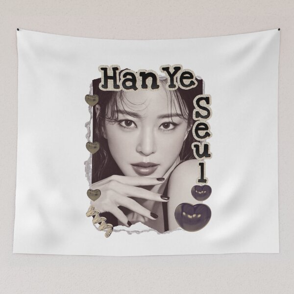 Item preview, Han Ye-seul (한예슬) Korean actress South Korean celebrity K-drama star Korean film Scrapbook Collage Cozy Y2K Vintage Design designed and sold by HELL0WBELLO.