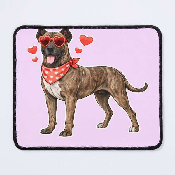 Item preview, Dogo Canario with Hearts - Cute Cartoon Style designed and sold by GoodyPaws.