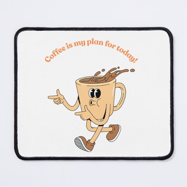 Item preview, Coffee is my plan for today! designed and sold by MagicTeeVibeArt.