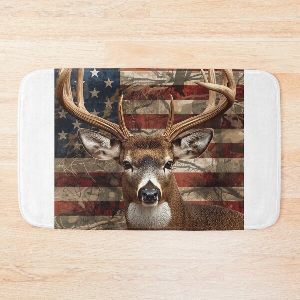 Item preview,  American Flag Deer Head designed and sold by Matty69TeeS.