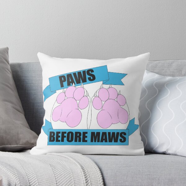 Item preview, Paws Before Maws - Pink designed and sold by BFKArt.