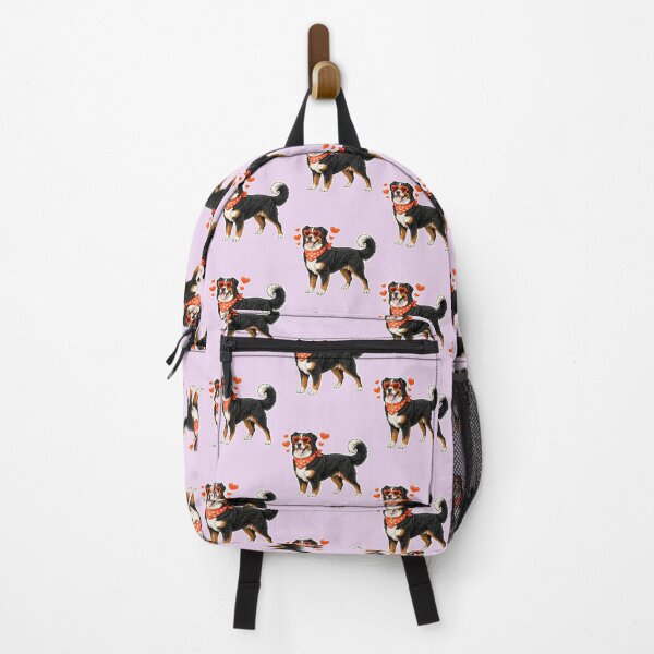 Item preview, Bernese Mountain Dog with Hearts - Cute Cartoon Style designed and sold by GoodyPaws.