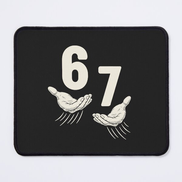 Item preview, 67 Hands Up Funny Birthday designed and sold by FouChan.