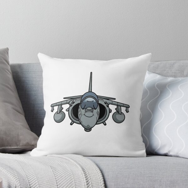 Item preview, Vertical Takeoff Jet Cartoon Illustration designed and sold by Combat Skies.