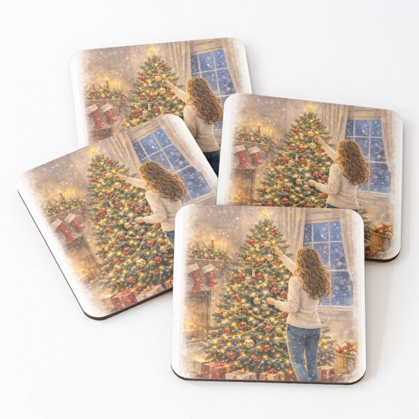 Item preview, Quiet Holiday Moment at Home designed and sold by MIArt Studio.