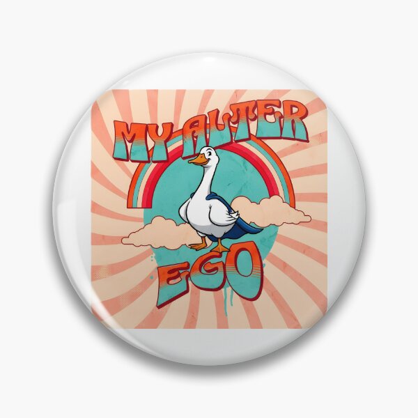 Item preview, My Alter Ego – Confident Goose T-Shirt designed and sold by LoganDzign.