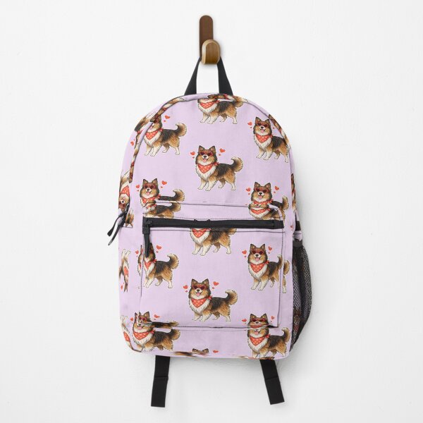 Item preview, Shetland Sheepdog with Hearts - Cute Cartoon Style designed and sold by GoodyPaws.