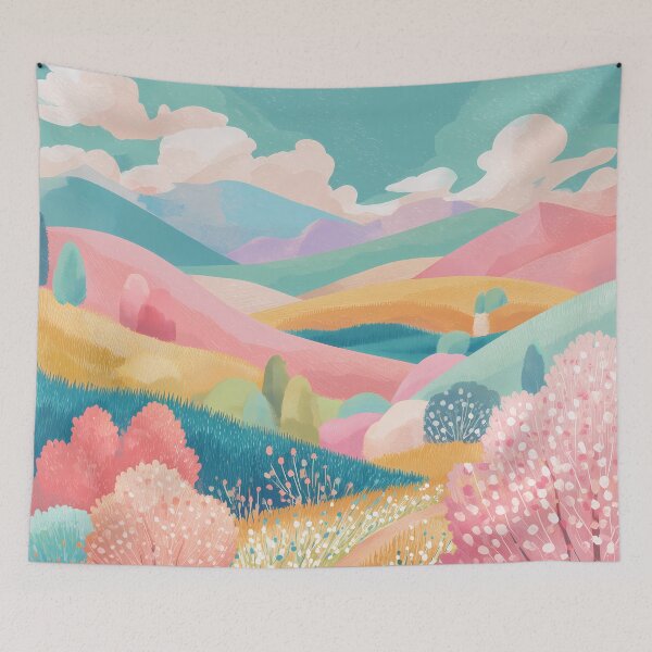 Item preview, Pastel Spring Hills designed and sold by BobaBunny76.