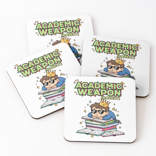 Item preview, Academic Weapon Barely Student Crown designed and sold by AnnDesignStudio.