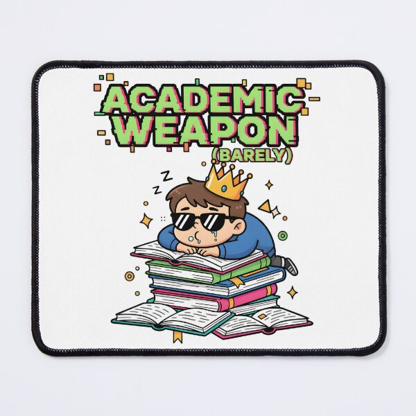 Item preview, Academic Weapon Barely Student Crown designed and sold by AnnDesignStudio.