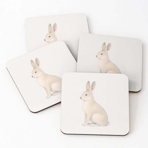 Item preview, Minimal Hare Illustration designed and sold by Ombrya.