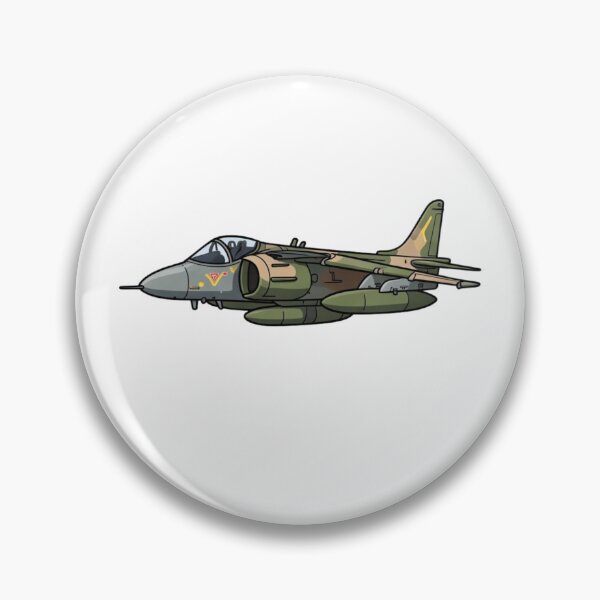 Item preview, AV-8B Harrier Jet Cartoon Art designed and sold by Combat Skies.