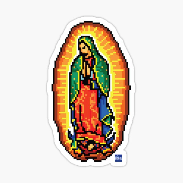 Item preview, Our 8bit Lady of Guadeloupe designed and sold by Christi Bertelsen.
