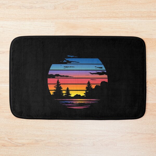 Item preview, Retro Sunset Horizon designed and sold by Motiva100.